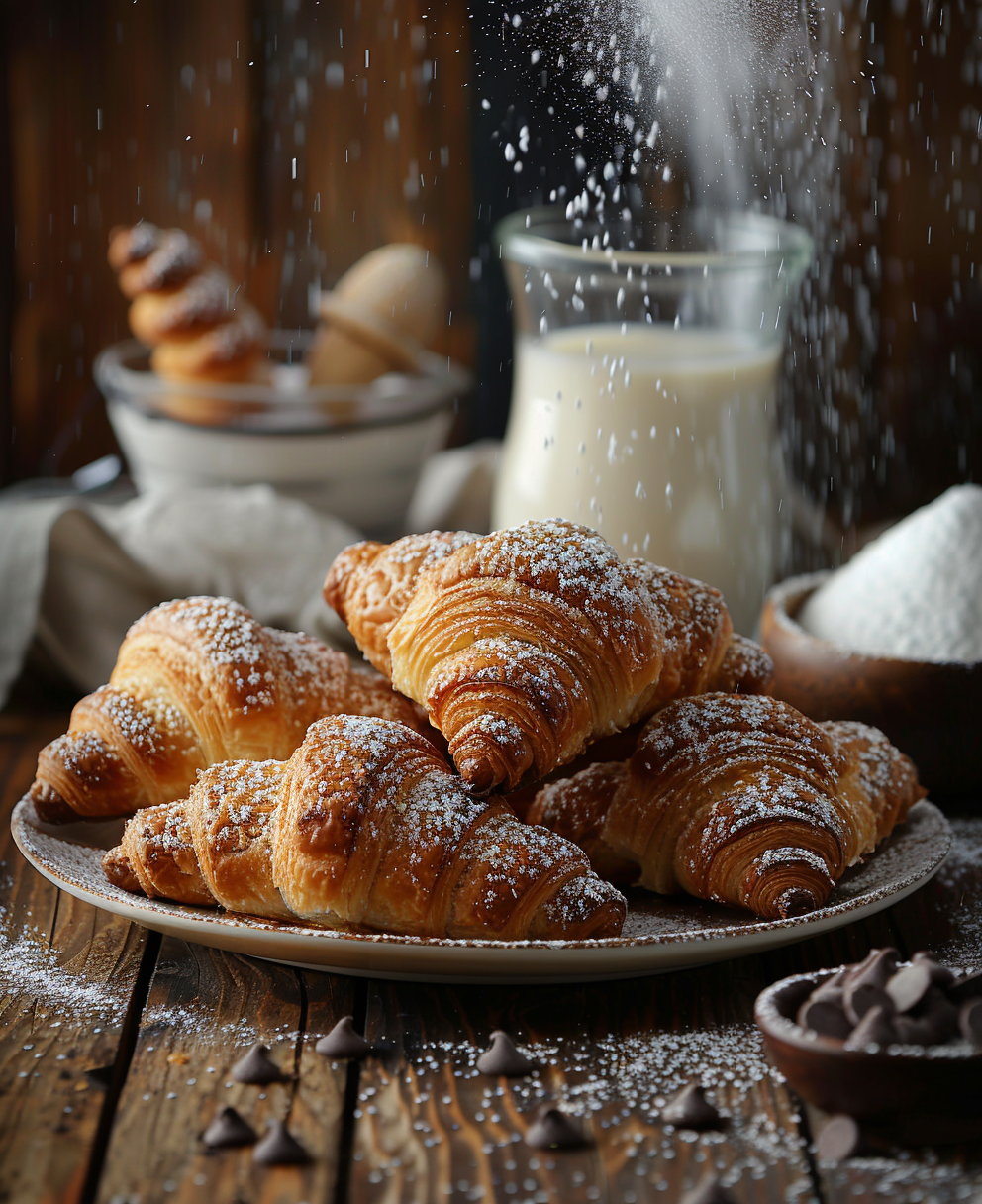 cookies croissant