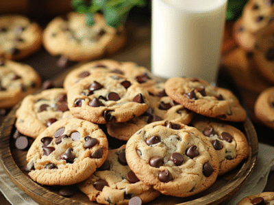 Recette Cookies aux Pépites de Chocolat Facile et Savoureuse