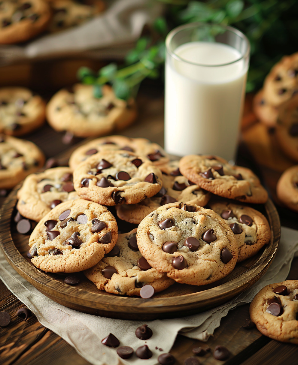 recette cookies aux pépites de chocolat