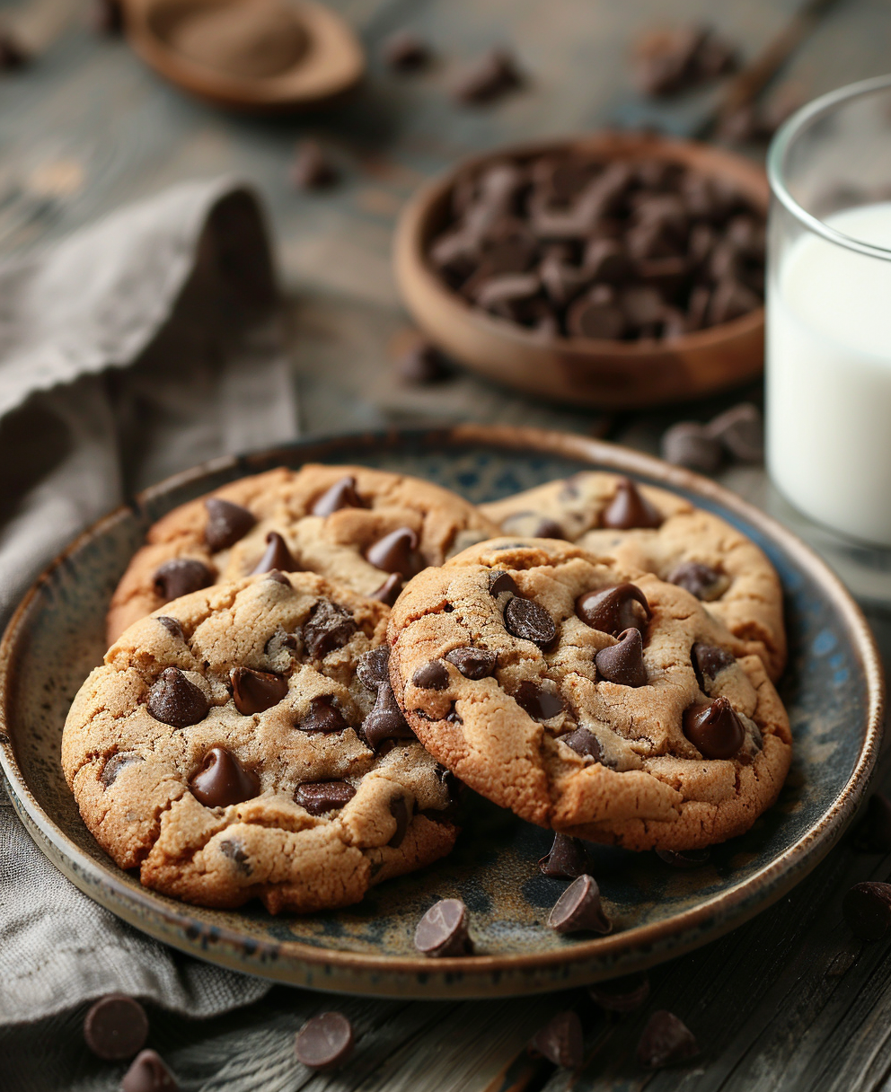 recette cookies aux pépites de chocolat