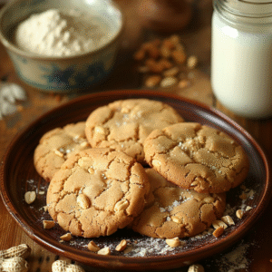Recette Cookies Beurre de Cacahuètes Facile et Savoureuse
