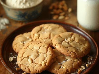 Recette Cookies Beurre de Cacahuètes Facile et Savoureuse