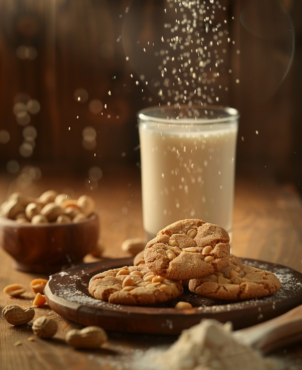 recette cookies beurre de cacahuètes