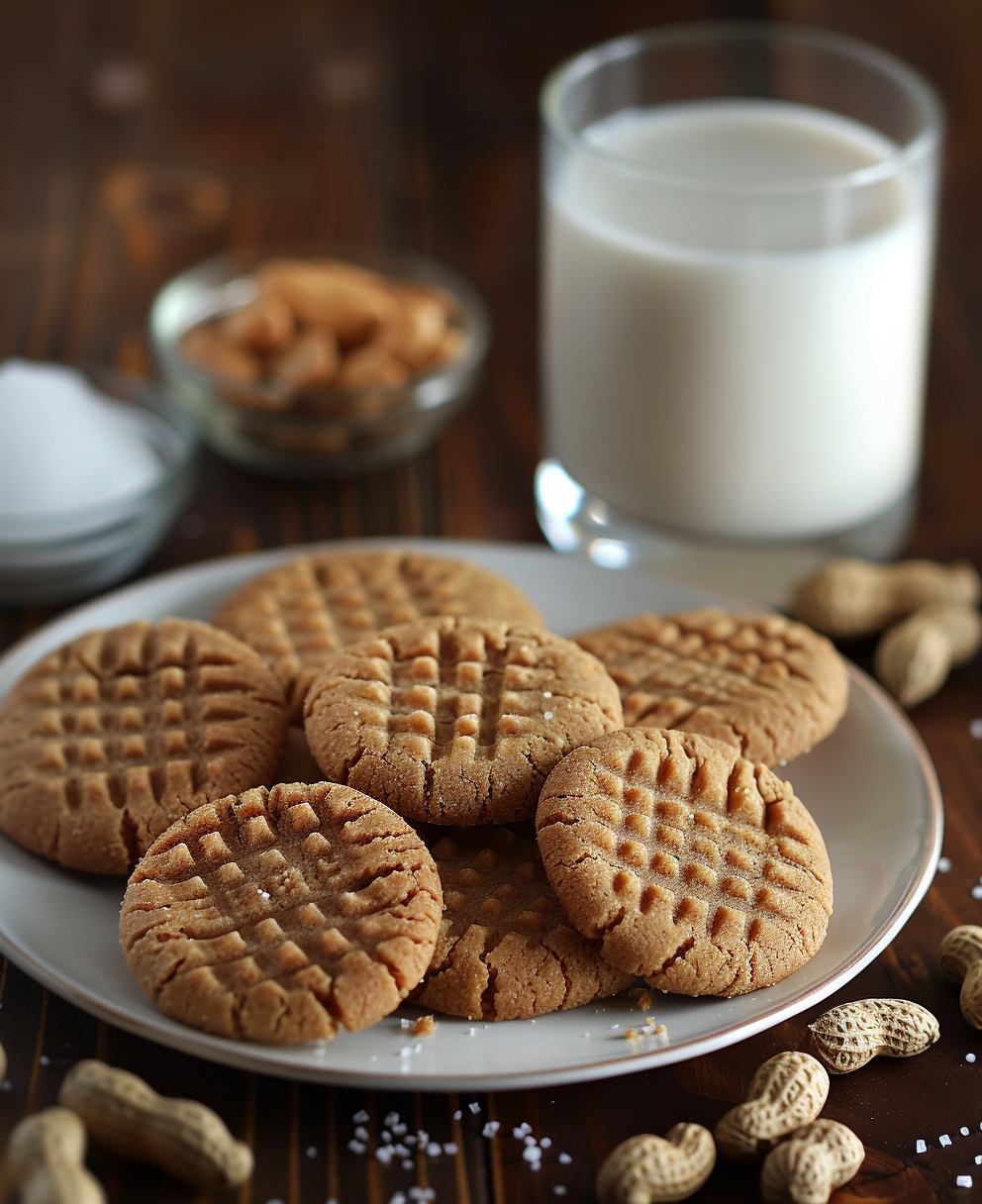 recette de cookies au beurre de cacahuète