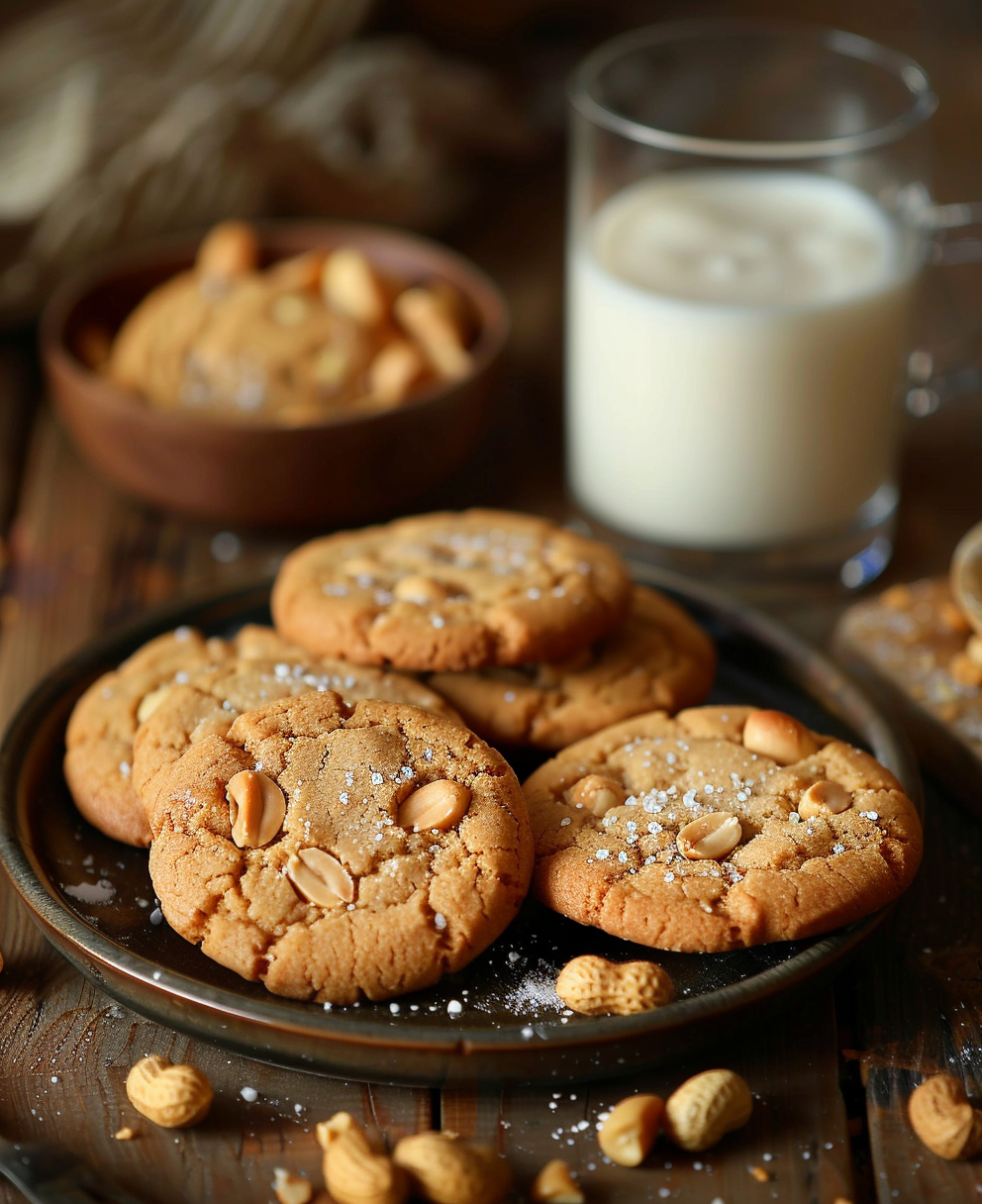 recette de cookies au beurre de cacahuète