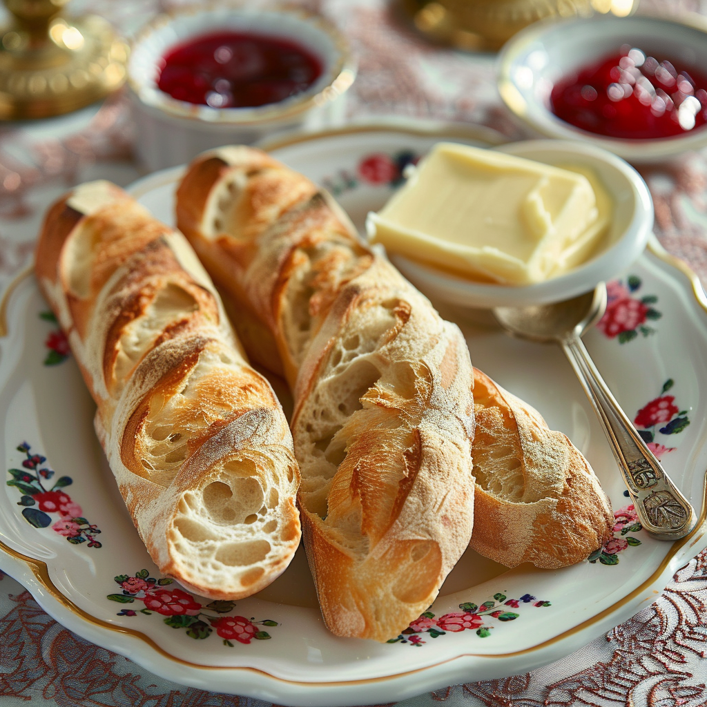 Baguette parisienne maison : Recette facile et authentique 1 Baguette parisienne maison