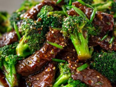 Bœuf Brocoli Sauté Rapide et Savoureux