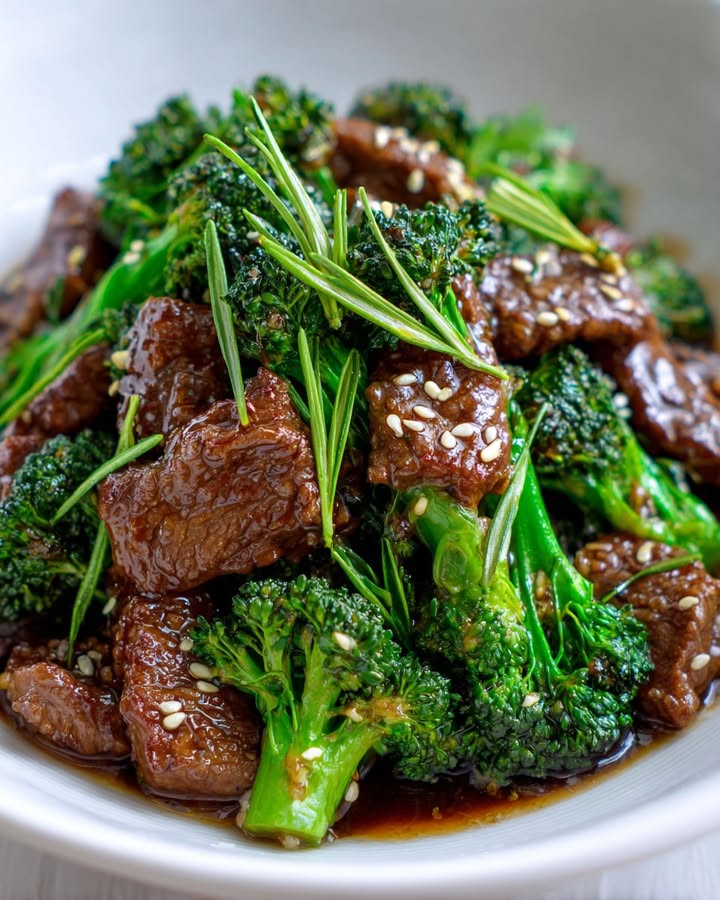 Bœuf Brocolis Sauté