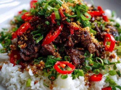 Bœuf Épicé Croquant : Recette Savoureuse et Facile à Préparer