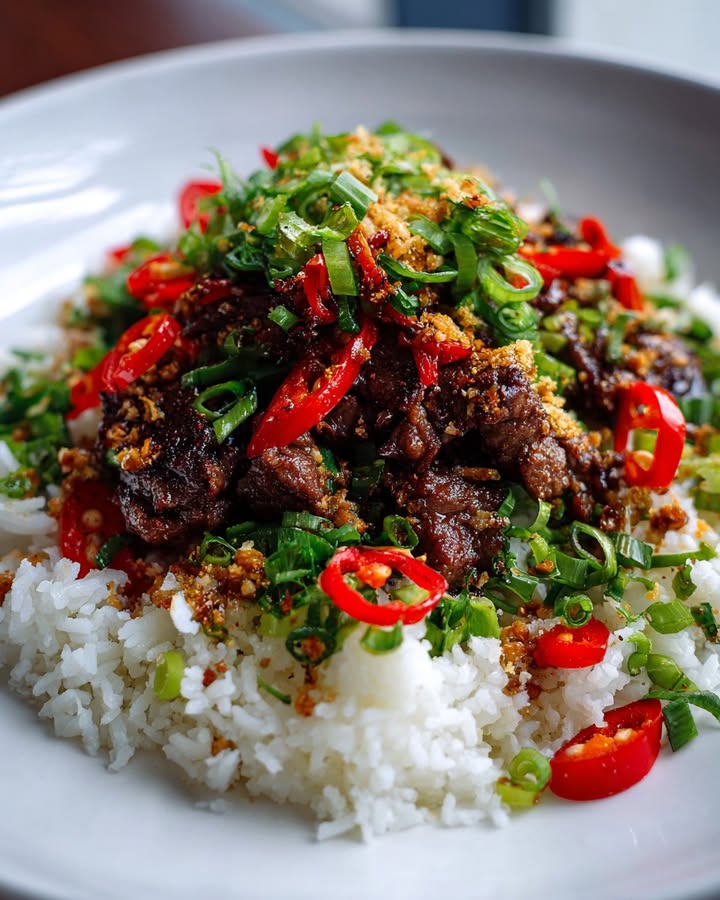 Bœuf Épicé Croquant : Recette Savoureuse et Facile à Préparer 1 Bœuf Épicé Croquant