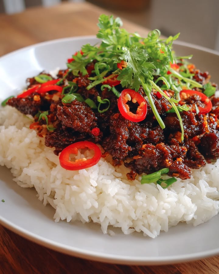 Bœuf Épicé Croustillant : Recette Savoureuse et Facile à Préparer 2 Bœuf Épicé Croustillant