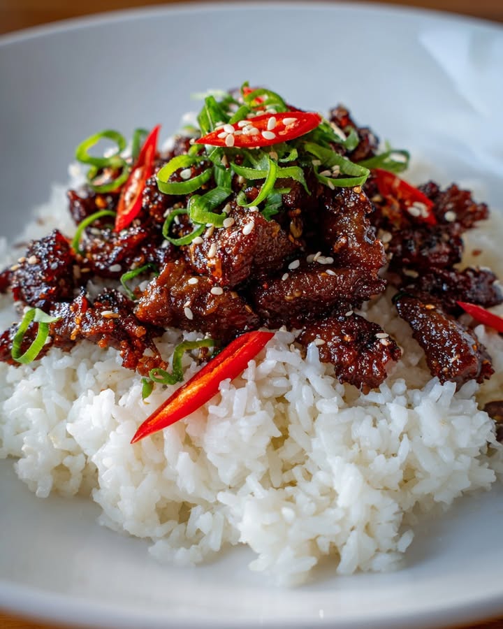 Bœuf Épicé Croustillant