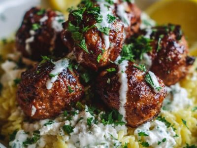 Boulettes Grecques Crémeuses : Recette Facile et Savoureuse