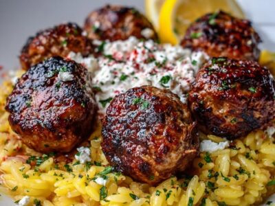 Boulettes Orzo Citronné : Recette Savoureuse et Facile à Préparer