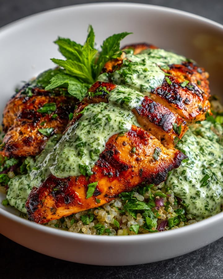 Bowl Poulet Chimichurri Ail