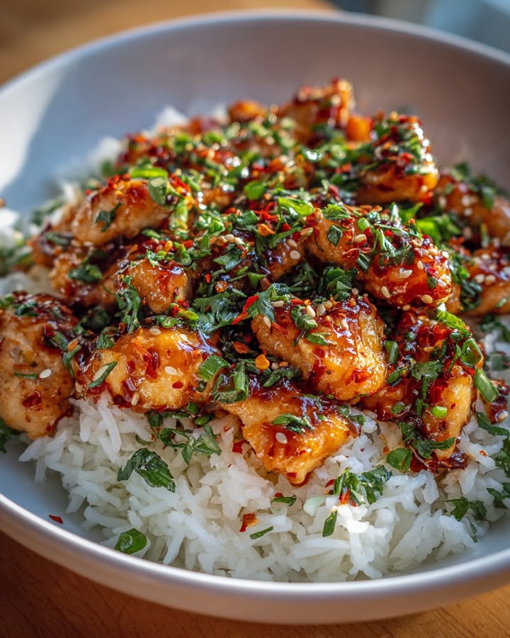 Bowl Poulet Croustillant : Recette Facile et Savoureuse 1 Bowl Poulet Croustillant