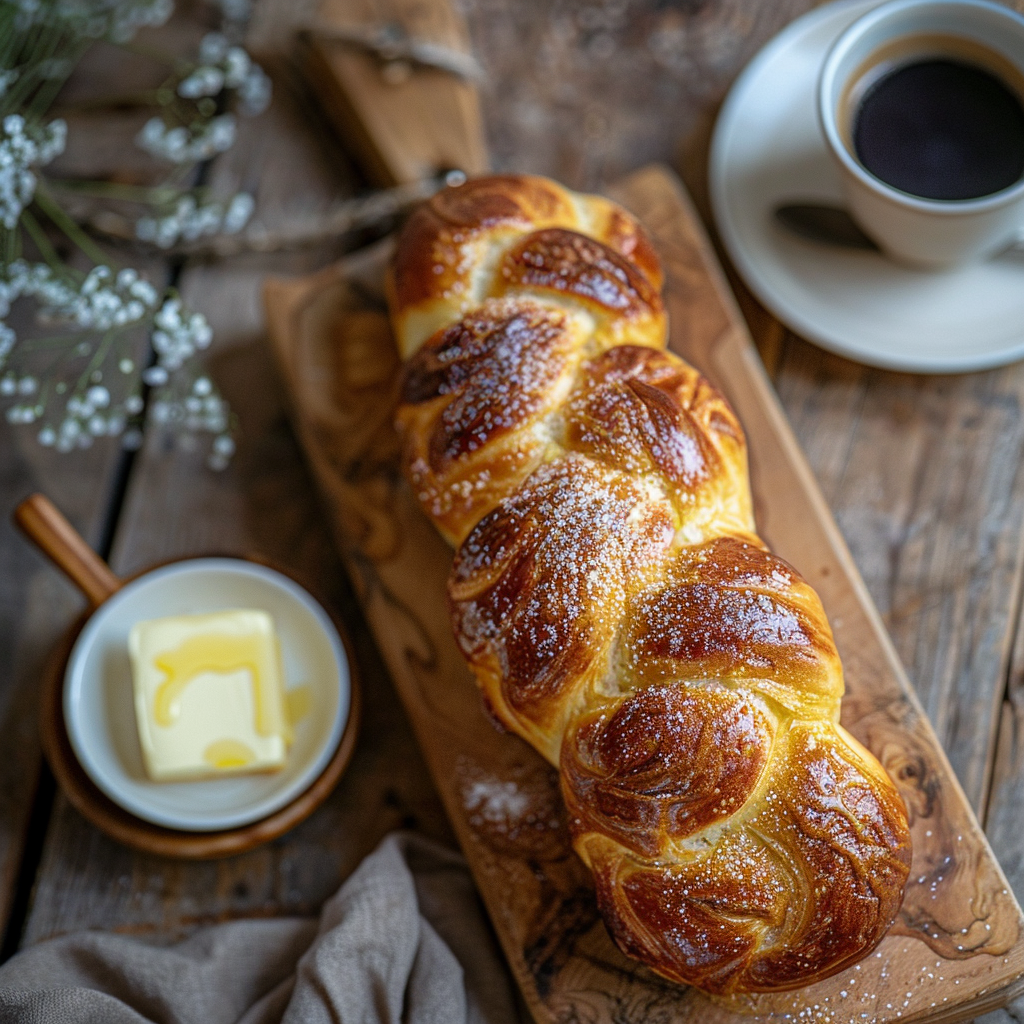 Brioche tressée au beurre : Recette facile et savoureuse 3 Brioche tressée au beurre