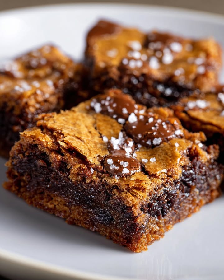 Brookies Chocolat Fondants : Recette Facile et Savoureuse 1 Brookies Chocolat Fondants