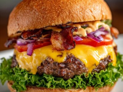 Burgers Fromage Gourmands : Recettes Savoureuses et Faciles à Préparer