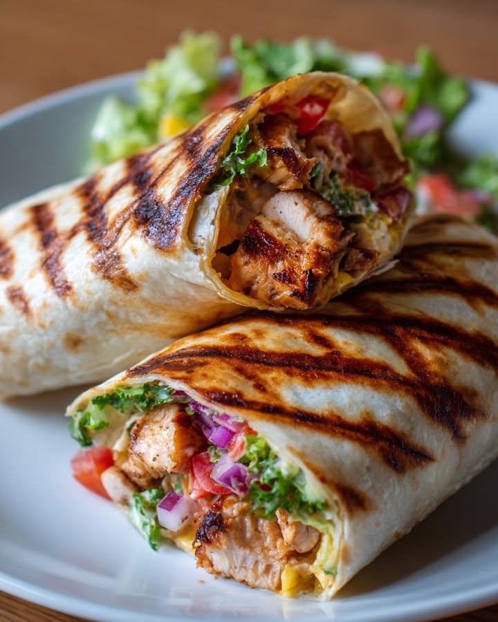 Burritos Poulet Chipotle