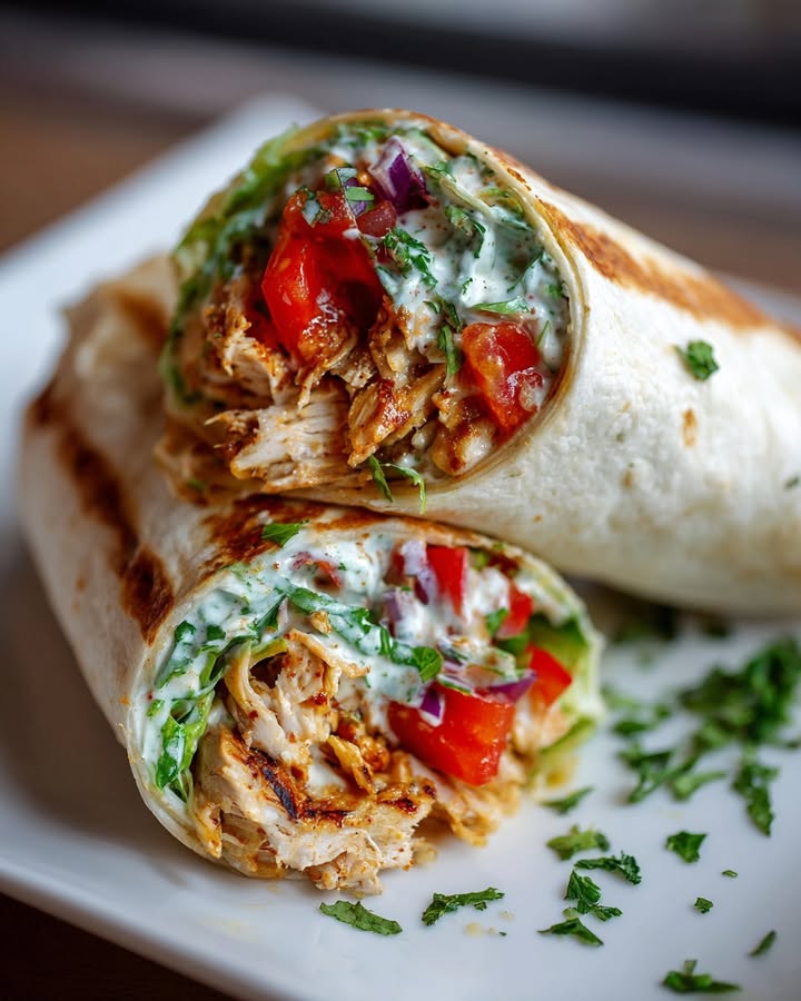 Burritos Poulet Chipotle Savoureux : Recette Facile et Rapide 1 Burritos Poulet Chipotle