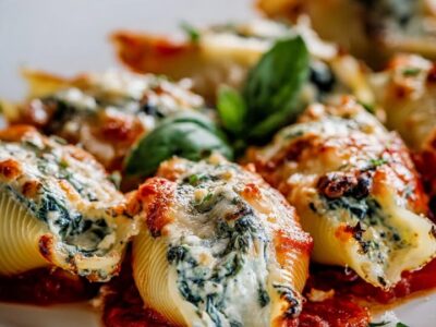 Coquilles Épinards Ricotta : Recette Facile et Savoureuse