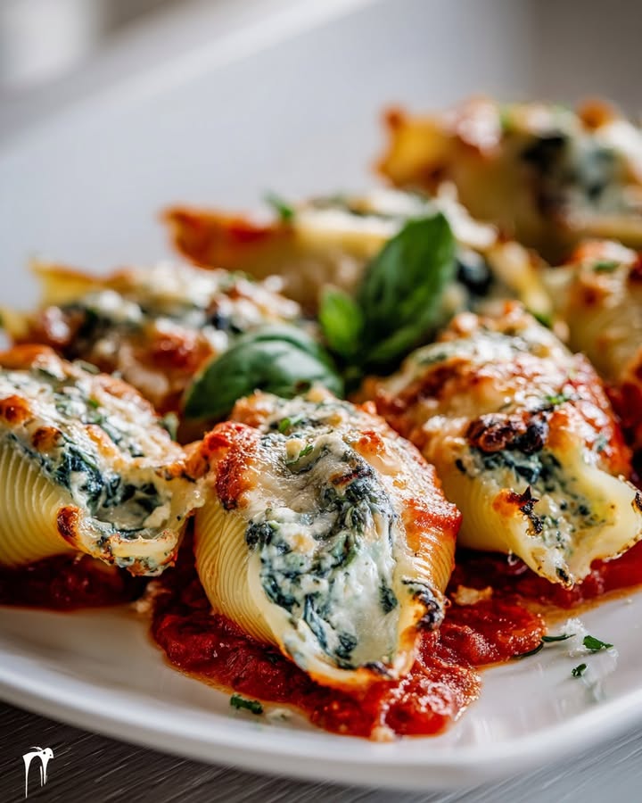 Coquilles Épinards Ricotta