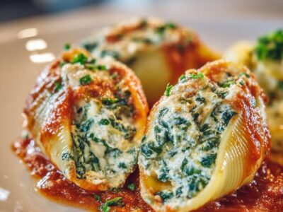 Coquilles Épinards Ricotta : Recette Savoureuse et Facile à Préparer