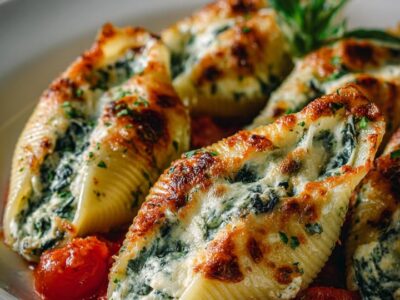 Coquilles Épinards Ricotta : Recette Facile et Savoureuse