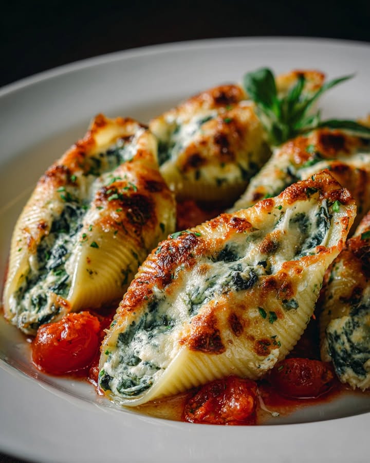 Coquilles Épinards Ricotta