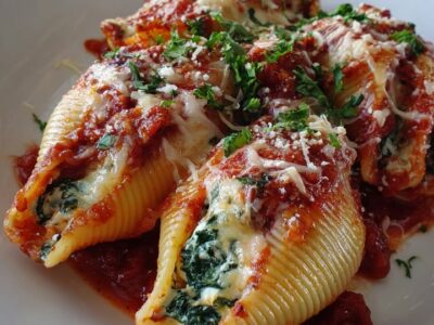 Coquilles Épinards Ricotta : Recette Facile et Savoureuse