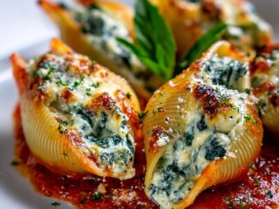 Coquilles Épinards Ricotta : Recette Facile et Savoureuse