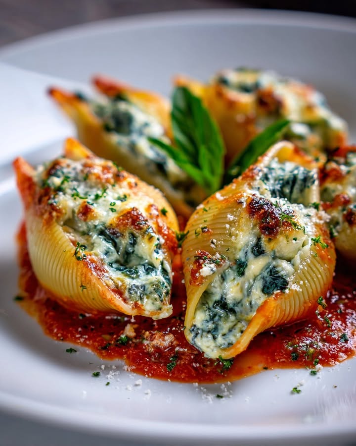 Coquilles Épinards Ricotta : Recette Facile et Savoureuse 1 Coquilles Épinards Ricotta