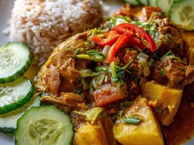 Curry Poulet Jamaïcain : Recette Savoureuse et Facile à Préparer
