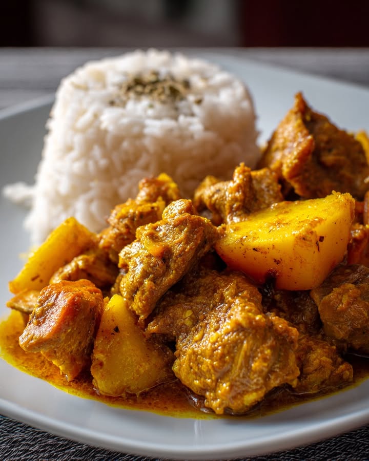 Curry Poulet Jamaïcain