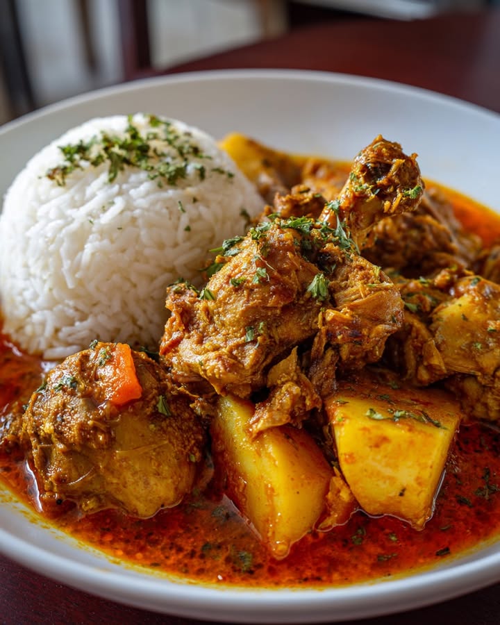 Curry Poulet Jamaïcain : Recette Savoureuse et Facile à Préparer 1 Curry Poulet Jamaïcain
