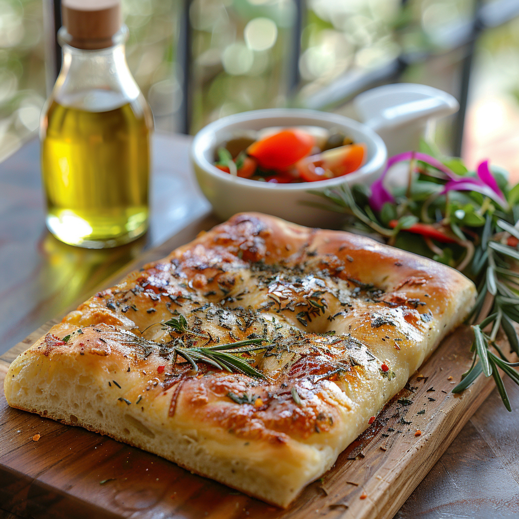 Focaccia aux herbes de Provence : Recette facile et savoureuse 3 Focaccia aux herbes de Provence