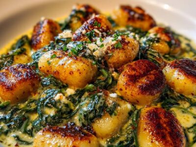 Gnocchis Crémeux Épinards : Recette Facile et Savoureuse