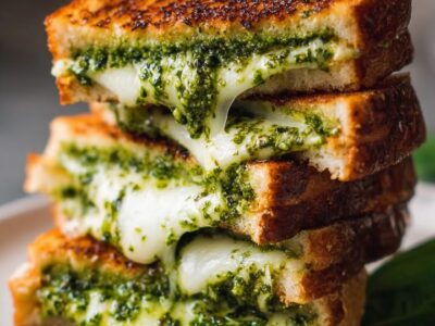 Grilled Cheese Pesto : Recette Savoureuse et Facile à Préparer