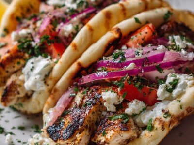 Gyros Poulet Méditerranéens : Recette Savoureuse et Facile à Préparer