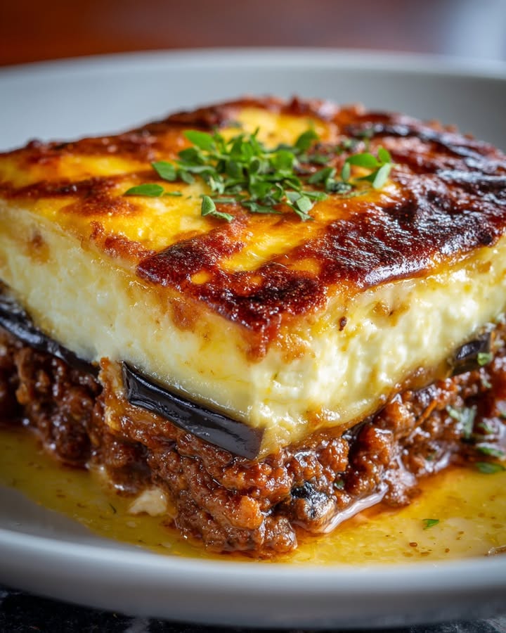 Moussaka Grecque Délicieuse au Four
