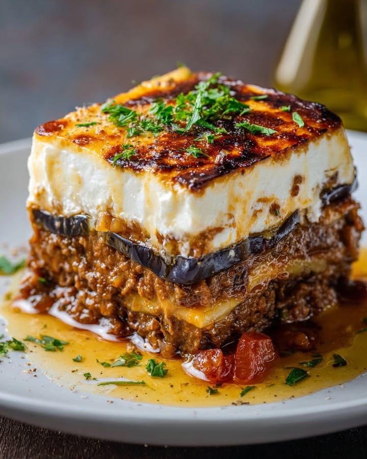 Moussaka Grecque Savoureuse