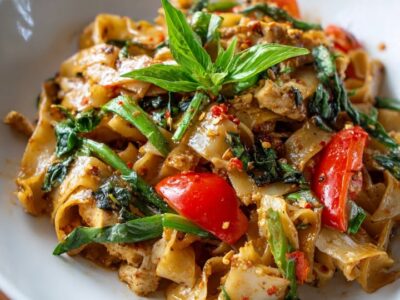 Nouilles Thaï Épicées : Recette Facile et Savoureuse