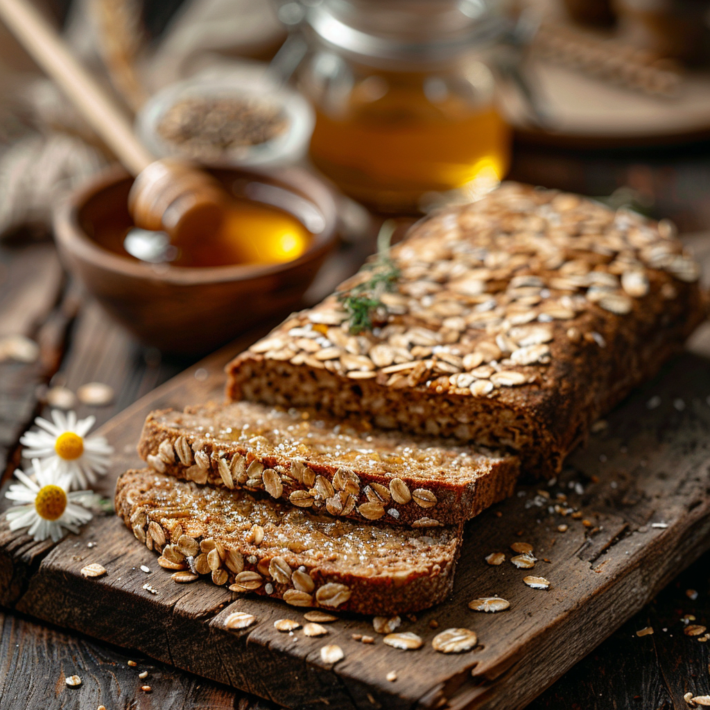 Pain aux céréales et miel : Recette facile et savoureuse 1 Pain aux céréales et miel