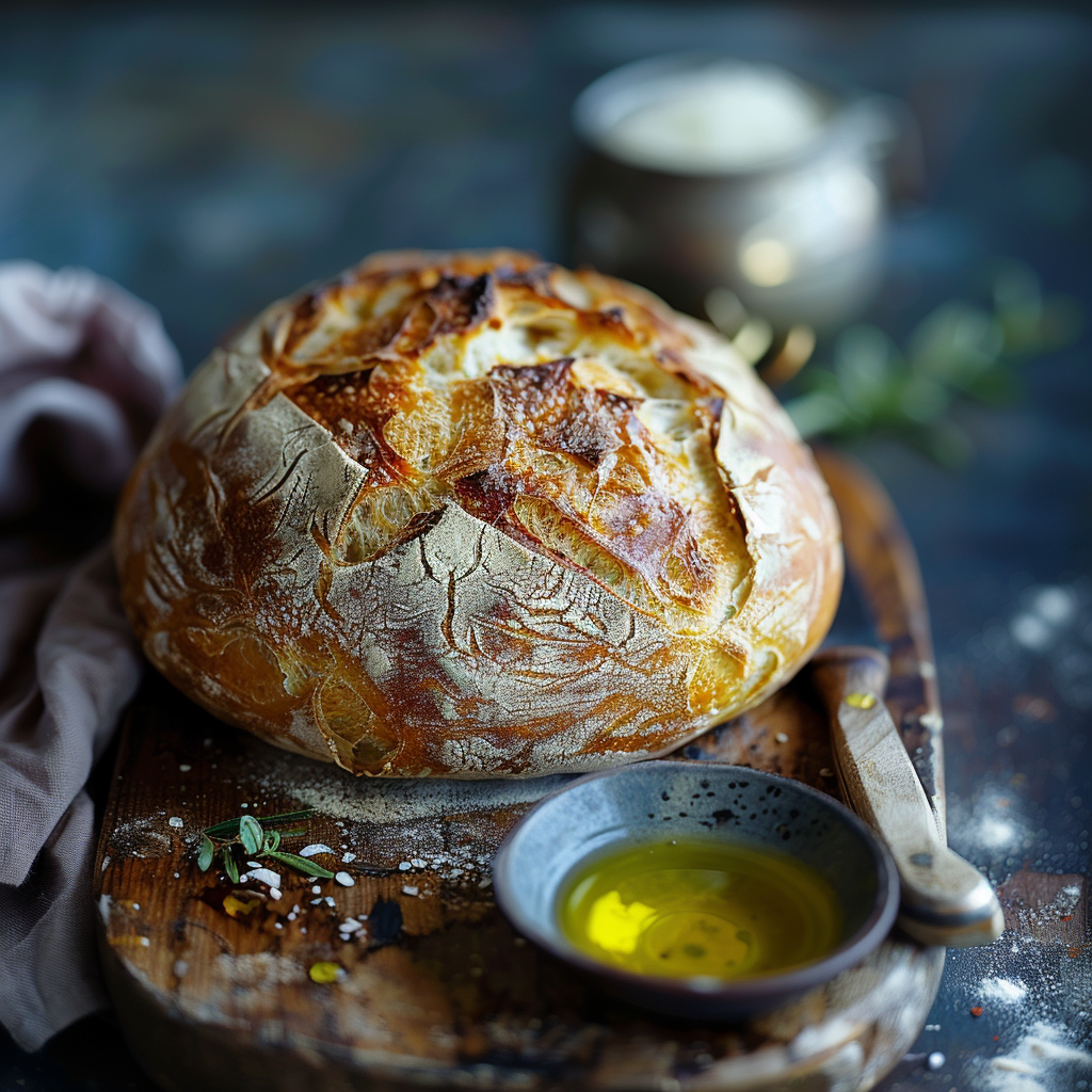 Pain maison au levain naturel : Recette facile et authentique 1 Pain maison au levain naturel