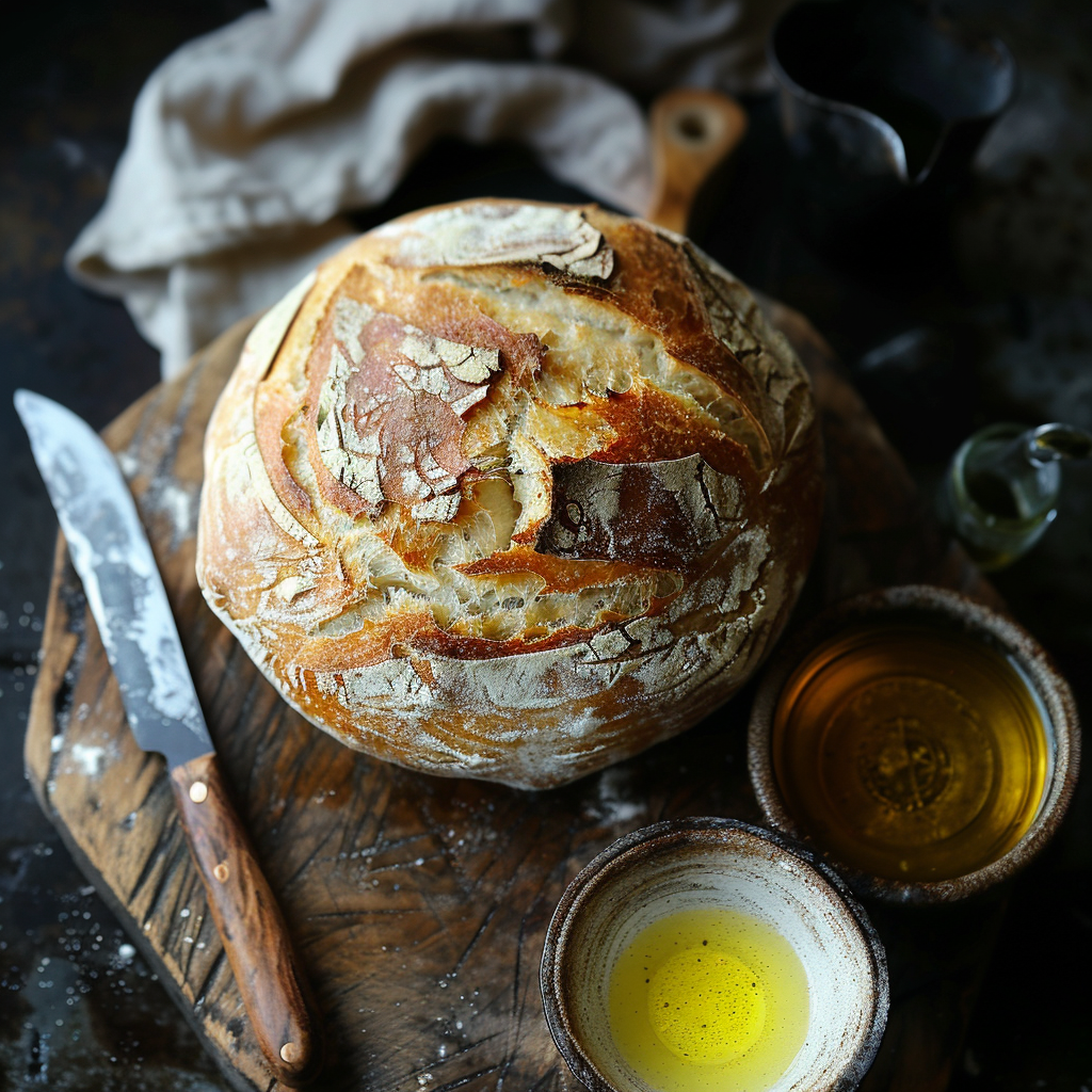 Pain maison au levain naturel : Recette facile et authentique 4 Pain maison au levain naturel