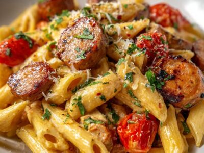 Pâtes Cajun Crémeuses : Recette Savoureuse et Facile à Préparer