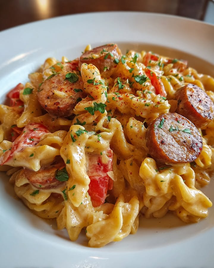 Pâtes Cajun Crémeuses