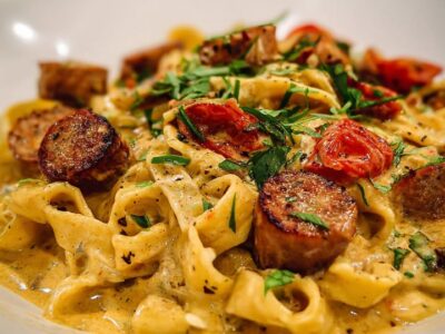 Pâtes Cajun Crémeuses : Recette Savoureuse et Facile