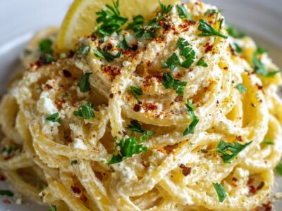 Pâtes Citron Feta : Recette Facile et Savoureuse